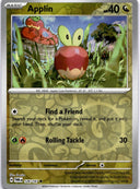 Pokemon Applin 126/167 Twilight Masquerade Reverse Holo NM