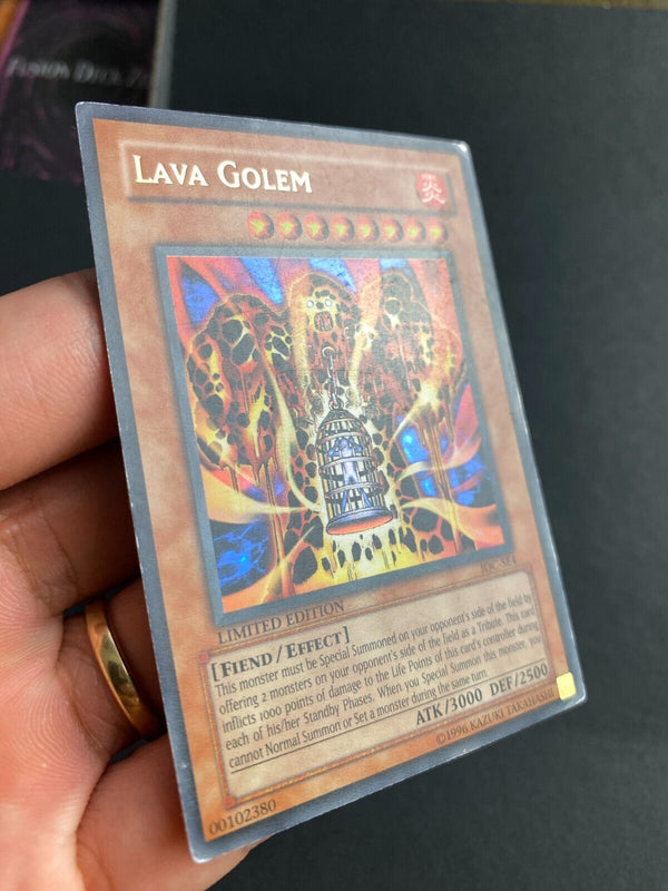 Yugioh Lava Golem IOC-SE4 Ultra Rare Limited Edition HP
