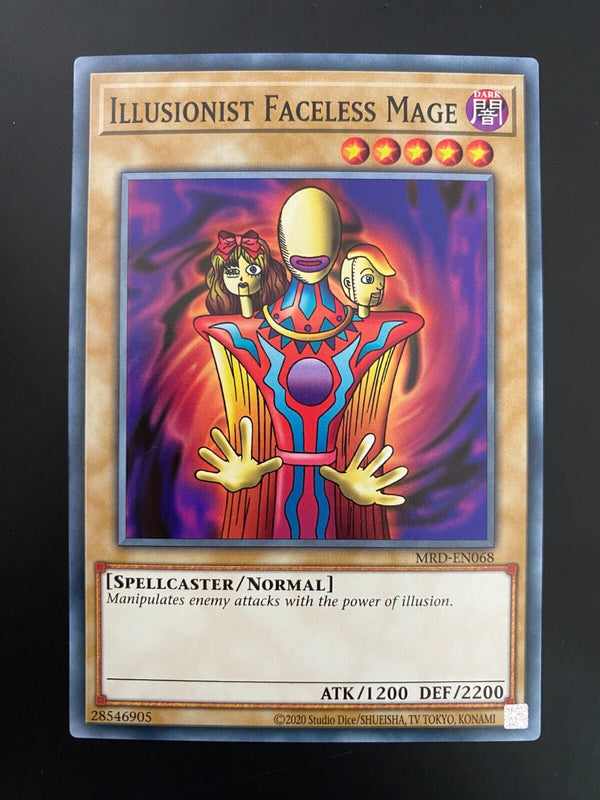 Yugioh Illusionist Faceless Mage MRD-EN068 Common Unlimited Edition NM/MINT