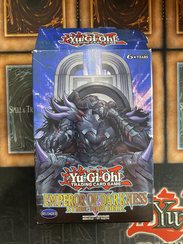 Yugioh Emperor of Darkness Structure Deck Unlim Edition Opened (Cards Still NM)