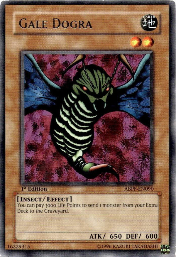 Yugioh Gale Dogra ABPF-EN090 Rare 1st Edition MP