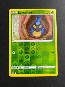 Pokemon Karrablast 015/172 Brilliant Stars Reverse Holo LP