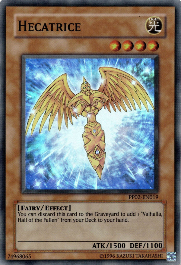 Yugioh Hecatrice PP01-EN019 Super Rare Unlimited Edition NM
