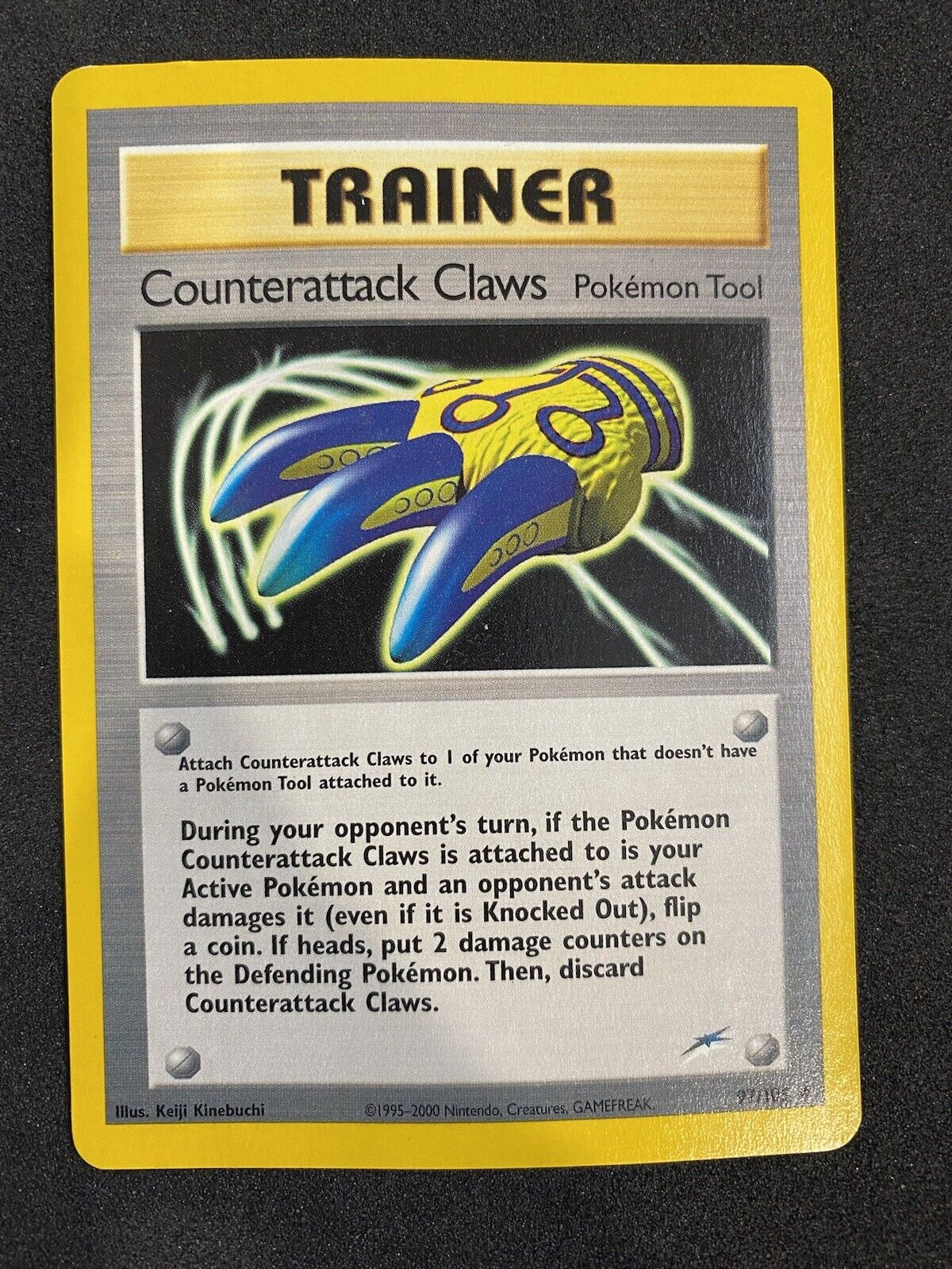 Pokemon Counterattack Claws 97/105 Neo destiny Uncommon Warped (See Pics)