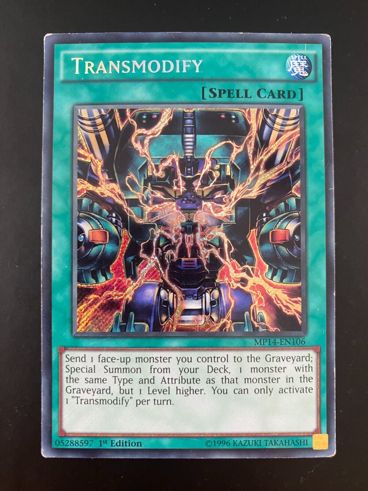 Yugioh Transmodify MP14-EN106 1st Edition MP