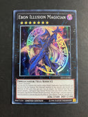 Yugioh Ebon Illusion Magician SHVI-ENSE1 Super Rare Limited Edition HP