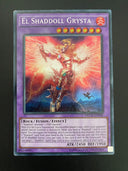 Yugioh El Shaddoll Grysta NECH-EN048 Secret Rare Unlimited Edition LP