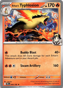 Pokemon Ethan's Typhlosion 034/182 Destined Rivals Non Holo Prerelease NM