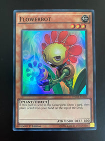 Yugioh Flowerbot WSUP-EN036 Super Rare 1st Edition NM/MINT