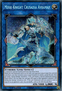 Yugioh Mekk-Knight Crusadia Avramax RA01-EN044 Secret Rare 1st Edition NM