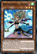 Yugioh Reeshaddoll Wendi SDSH-EN002 Super Rare 1st Edition NM