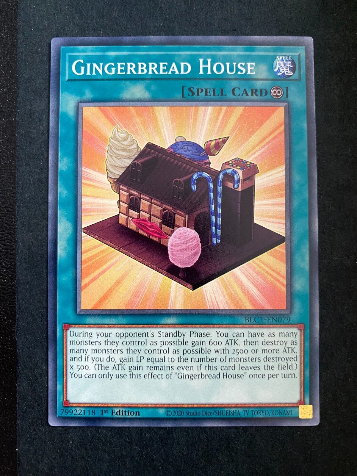 Yugioh Gingerbread House BLC1-EN079 Common 1st Edition NM