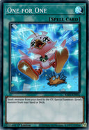 Yugioh One for One RA03-EN056 Super Rare Alt Art 1st Edition NM