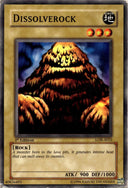 Yugioh Dissolverock LOB-A031 Common 1st Edition DAMAGED