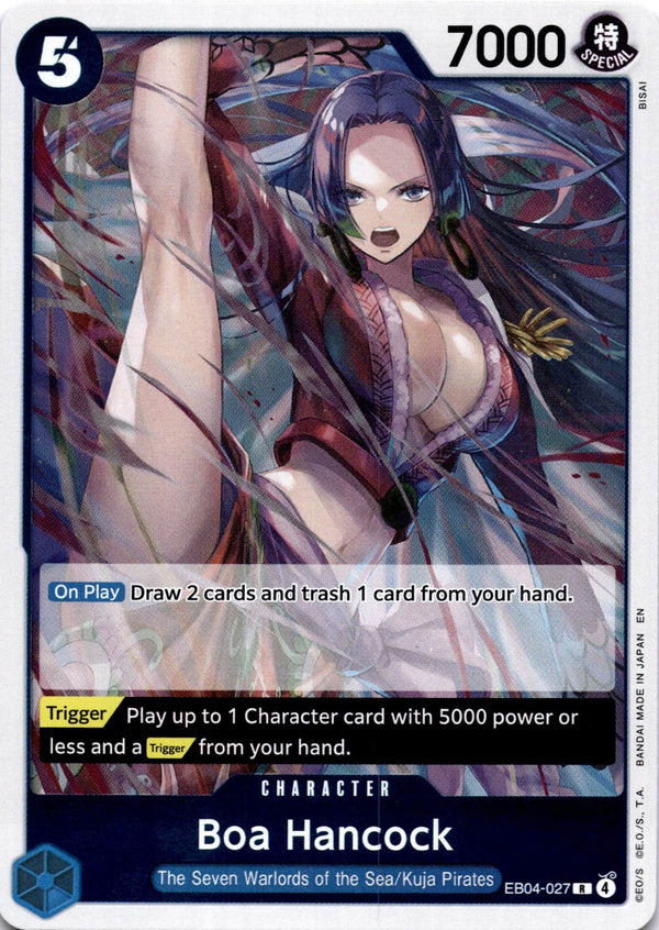 One Piece Boa Hancock EB04-027 Rare NM