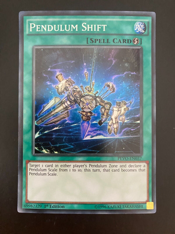 Yugioh Pendulum Shift PEVO-EN037 1st Edition NM-MINT