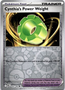 Pokemon Cynthia's Power Weight 162/182 Destined Rivals Reverse Holo NM