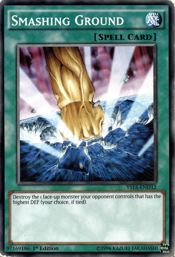 Yugioh Smashing Ground YS15-END12 Common 1st Edition HP