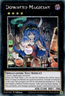 Yugioh Downerd Magician RA01-EN035 Platinum Secret Rare 1st Edition NM