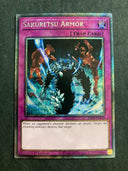 Yugioh Sakuretsu Armor RA03-EN130 Platinum Secret Rare 1st Edition NM