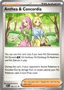 Pokemon Anthea and Concordia 182/217 Ascended Heroes Non Holo NM