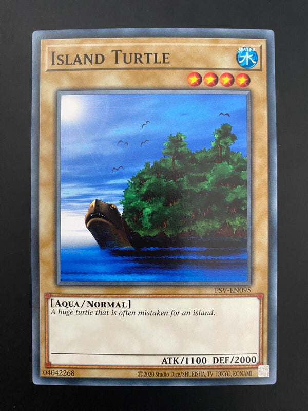 Yugioh Island Turtle PSV-EN095 Common Unlimited Edition NM/MINT