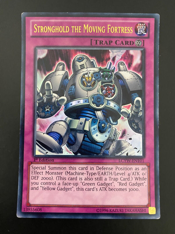 Yugioh Stronghold the Moving Fortress LCYW-EN101 Ultra Rare 1st Edition MP