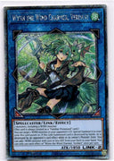 Yugioh Wynn the Wind Charmer, Verdant RA03-EN045 Platinum Secret Rare 1st Ed NM