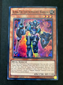 Yugioh Alpha The Electromagnet Warrior SDMY-EN001 Super Rare 1st Edition NM