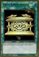 Yugioh Gold Sarcophagus MGED-EN041 Premium Gold Rare 1st Edition VLP/NM