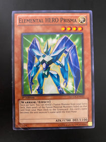 Yugioh Elemental Hero Prisma LCGX-EN033 Common 1st Edition DAMAGED/HP