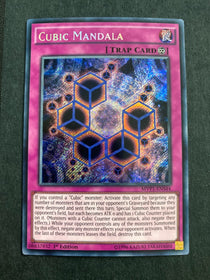 Yugioh Cubic Mandala MVP1-ENS44 Secret Rare 1st Edition NM