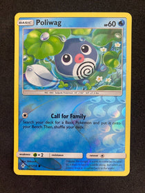 Pokemon Poliwag 37/214 Unbroken Bonds Reverse Holo NM