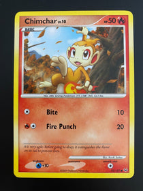 Pokemon Chimchar 70/127 Platinum Base VLP