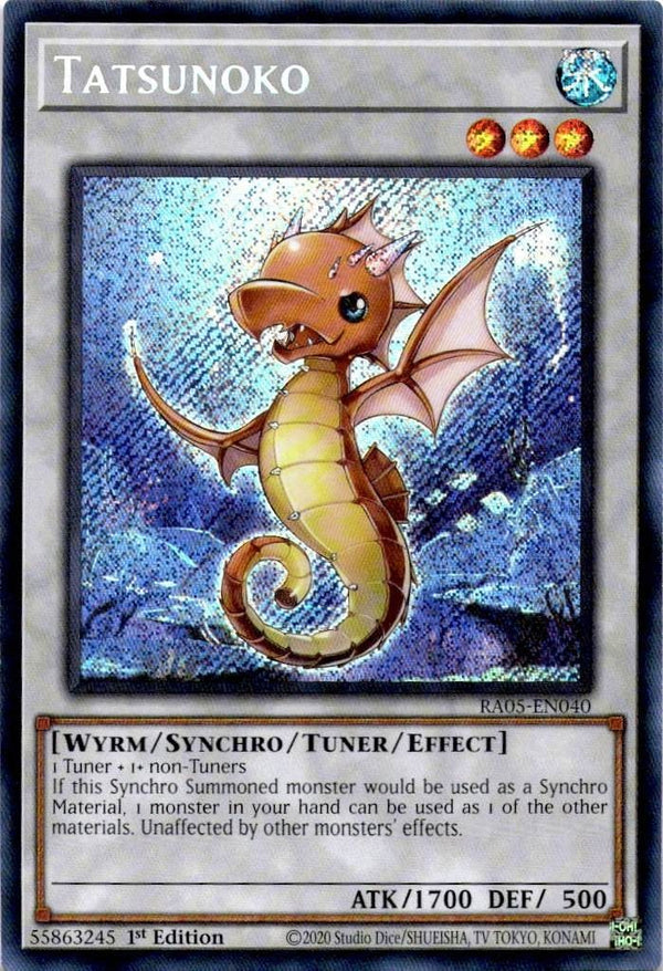 Yugioh Tatsunoko RA05-EN040 NA Print Secret Rare 1st Edition NM
