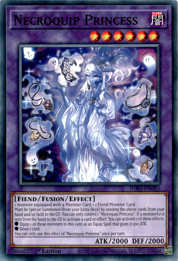 Yugioh Necroquip Princess INFO-EN085 Common 1st Edition NM