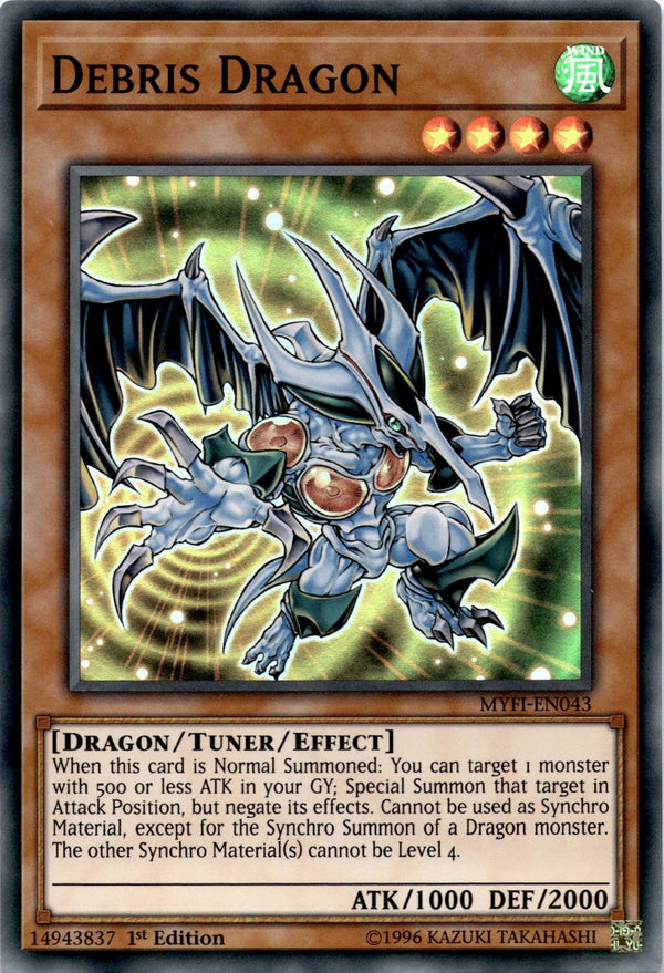 Yugioh Debris Dragon MYFI-EN043 Super Rare 1st Edition NM