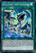 Yugioh Spell Card Soul Exchange INFO-EN100 Super Rare 1st Edition NM