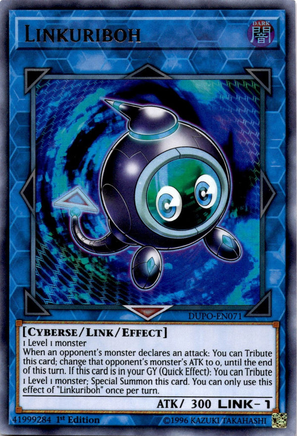 Yugioh Linkuriboh DUPO-EN071 Ultra Rare 1st Edition NM