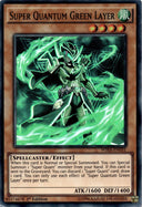 Yugioh Super Quantum Green Layer WIRA-EN031 Super Rare 1st Edition MP