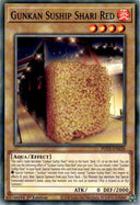 Yugioh Gunkan Suship Shari Red POTE-EN026 Common 1st Edition NM