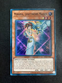 Yugioh Minerva, Lightsworn Maiden SDLI-EN002 Super Rare Unlimited Edition NM