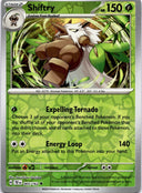 Pokemon Shiftry 005/162 Temporal Forces Reverse Holo NM
