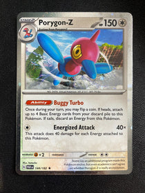 Pokemon Porygon-Z 144/182 SV Paradox Rift Cosmos Holo