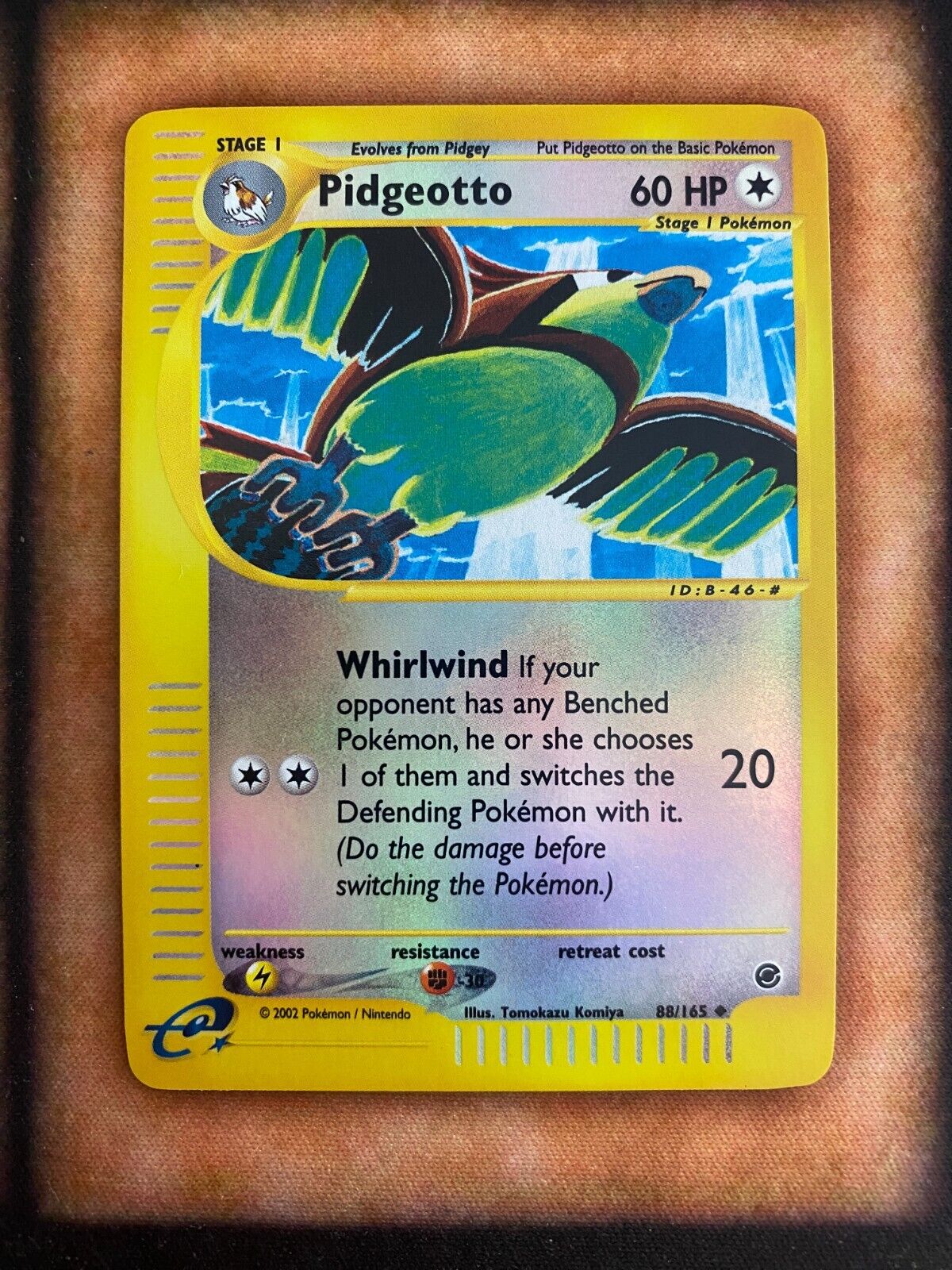 Pokemon Pidgeotto 88/165 Expedition Reverse Holo LP/VLP