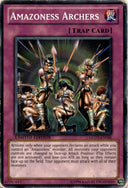 Yugioh Amazoness Archers GLD3-EN046 Common Limited Edition DAMAGED