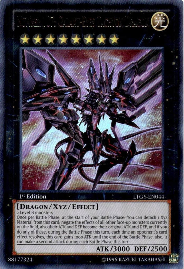 Yugioh Galaxy-Eyes Tachyon Dragon LTGY-EN044 Ultra Rare 1st Ed NA PRINT MP/LP