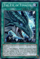 Yugioh The Eye of Timaeus DRLG-EN005 Secret Rare 1st Edition VLP/NM