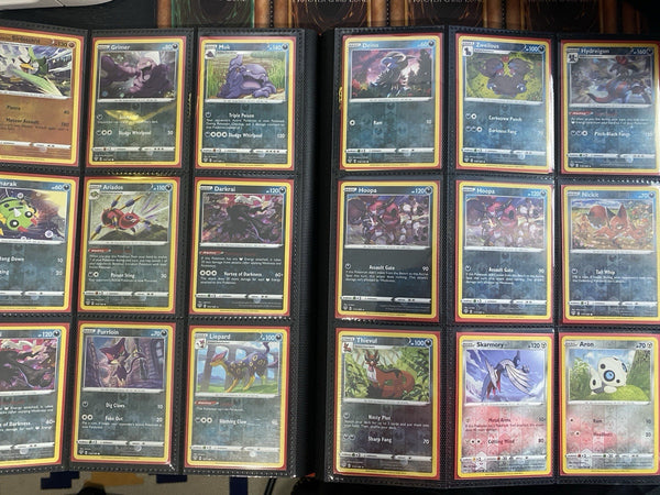 Pokemon Darkness Ablaze Completed Master Set Inc ALL Promos & Binder CGA 10 Zard