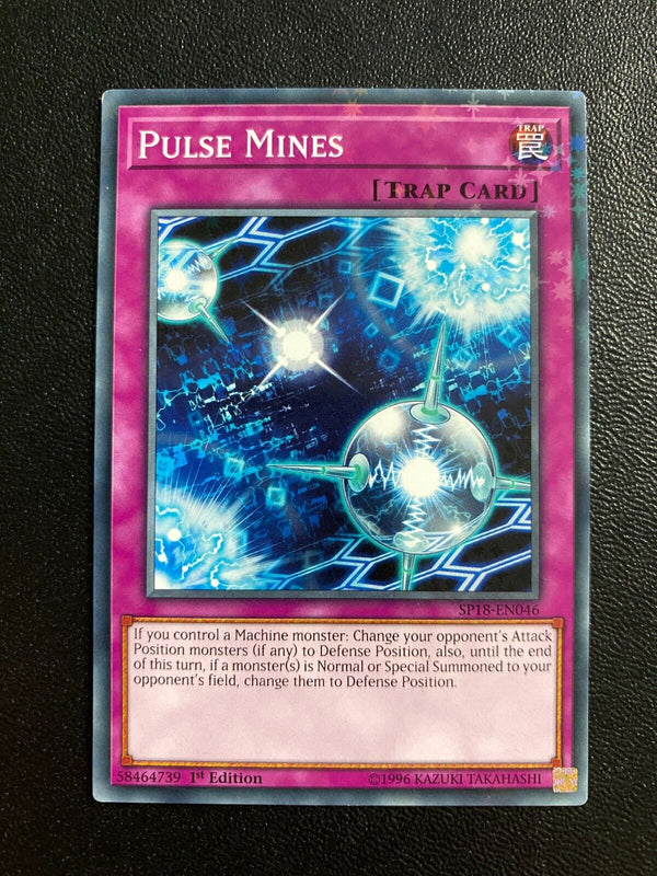 Yugioh Pulse Mines SP18-EN046 Starfoil Rare 1st Edition LP